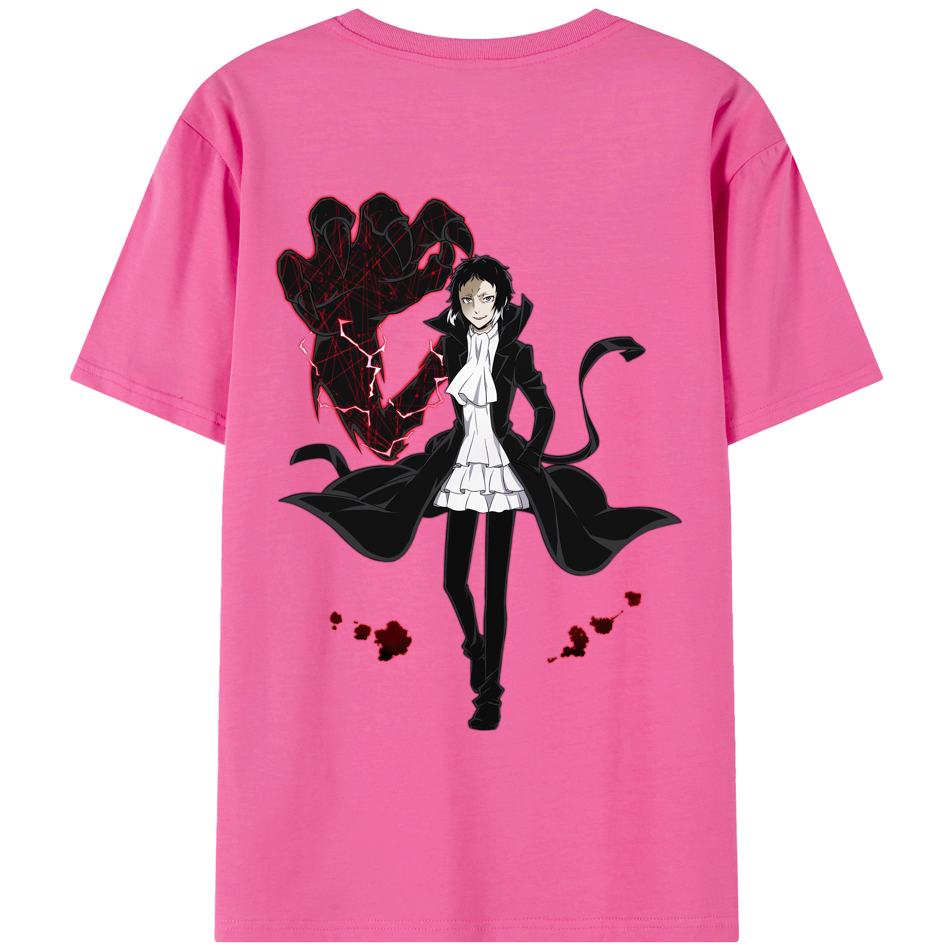 （画像用） 文豪ストレイドッグス Bungo Stray Dogs レディース半袖Tシャツ(バックプリント)